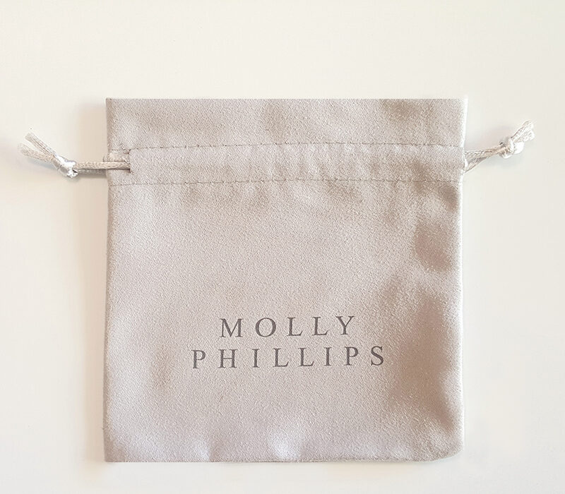 custom jewelry pouches packaging with logo